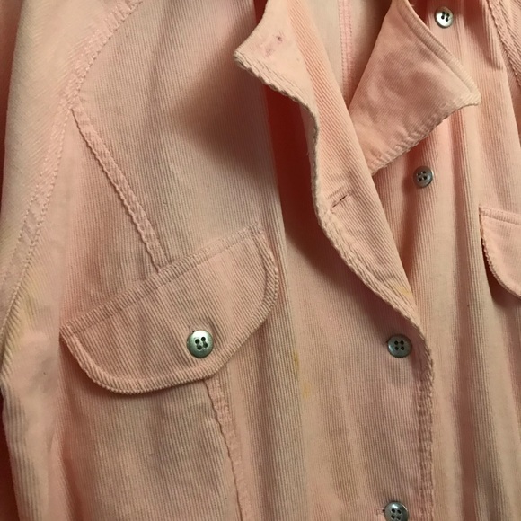 Together QPS 👗 Quality Price Style 12T Pink Long Corduroy Belted Dress - Picture 4 of 5